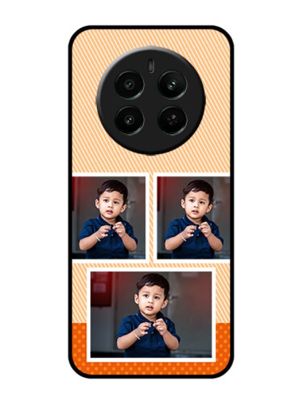 Custom Realme 12 Plus 5G Custom Glass Phone Case - Bulk Photos Upload Design