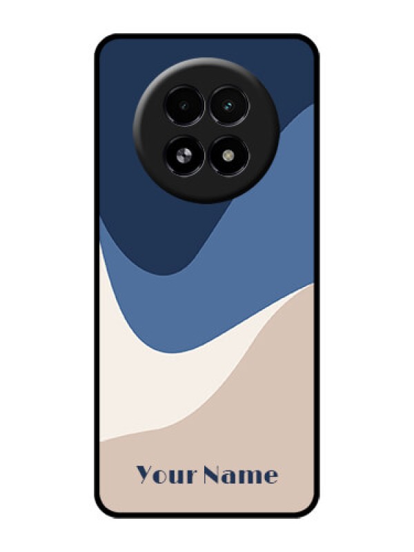 Custom Realme 13 5G Custom Glass Phone Case - Abstract Drip Art Design