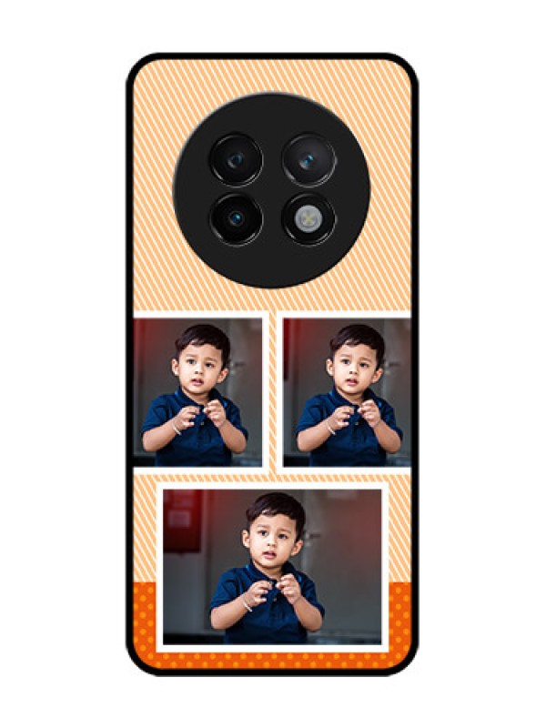 Custom Realme 13 Plus 5G Custom Glass Phone CaseBulk Photos Upload Design