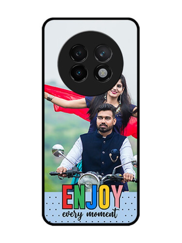 Custom Realme 13 Plus 5G Custom Glass Phone CaseEnjoy Every Moment Design
