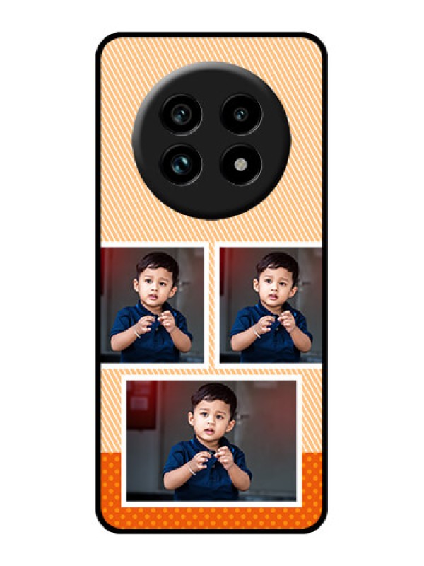 Custom Realme 13 Pro 5G Custom Glass Phone Case - Bulk Photos Upload Design