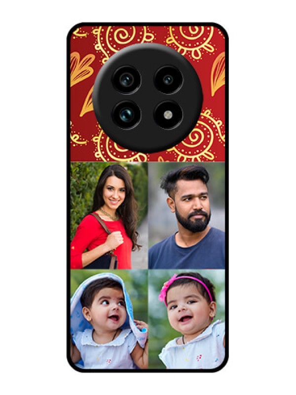 Custom Realme 13 Pro 5G Custom Glass Phone Case - 4 Image Traditional Design