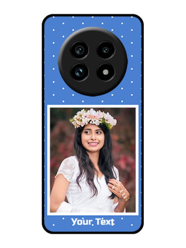 Custom Realme 13 Pro 5G Custom Glass Phone Case - Polka Dots Design