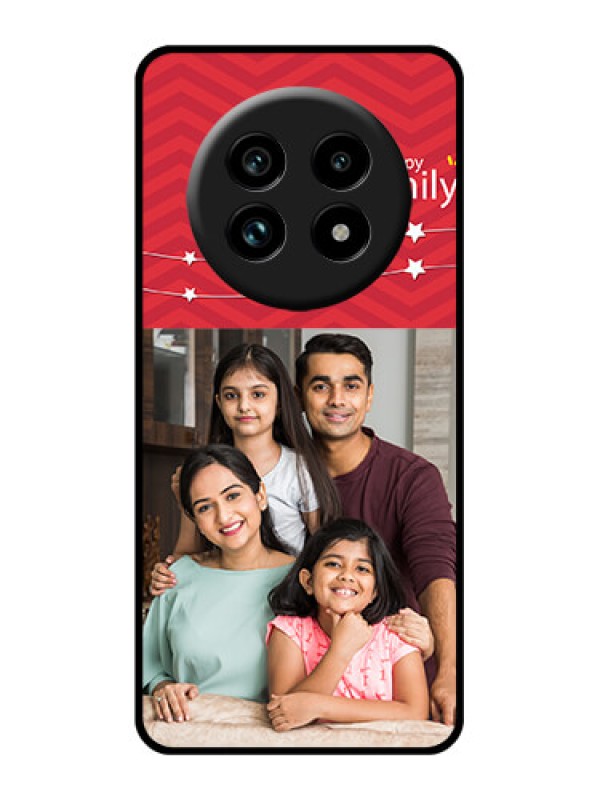 Custom Realme 13 Pro 5G Custom Glass Phone Case - Happy Family Design