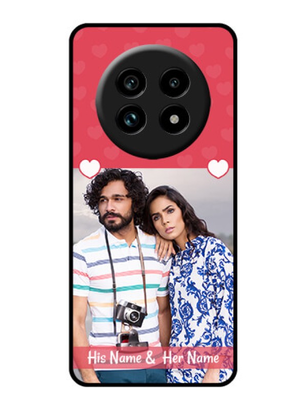 Custom Realme 13 Pro 5G Custom Glass Phone Case - Simple Love Design
