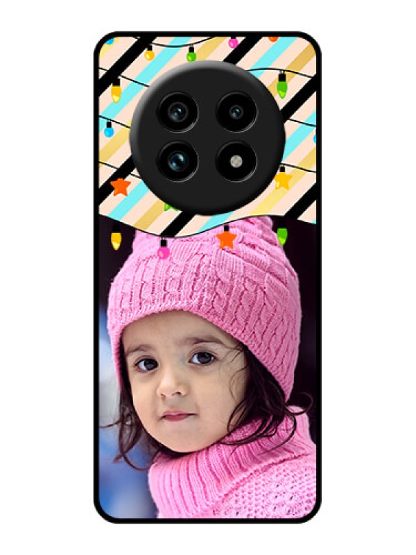 Custom Realme 13 Pro 5G Custom Glass Phone Case - Lights Hanging Design