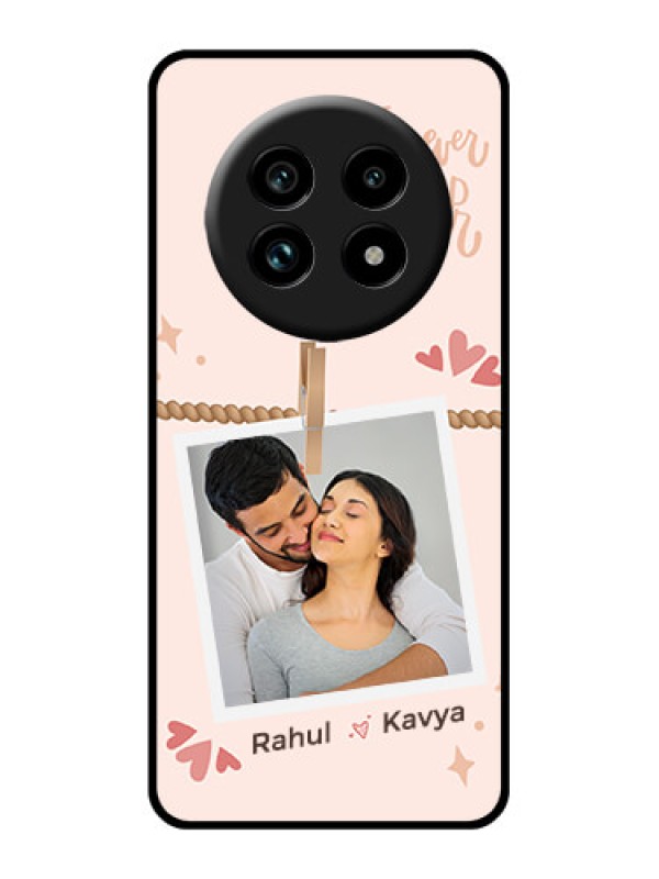 Custom Realme 13 Pro 5G Custom Glass Phone Case - Forever And Ever Love Design