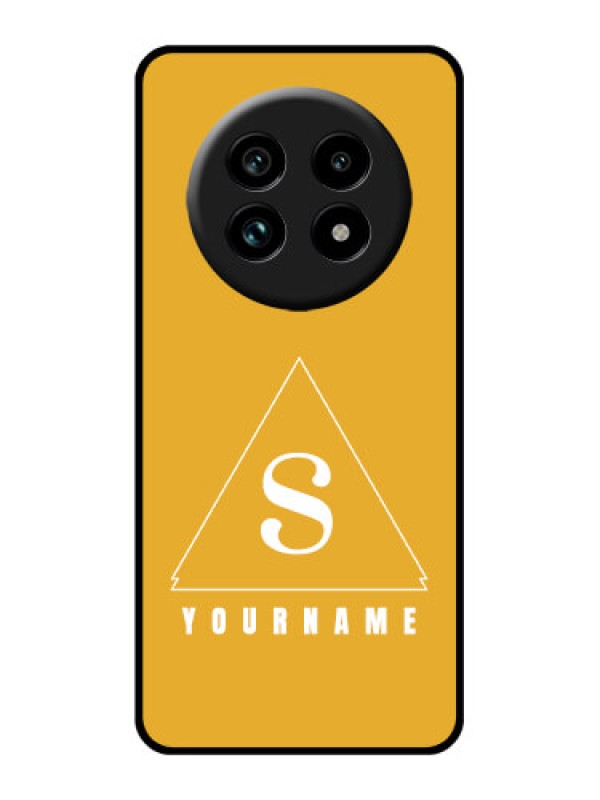 Custom Realme 13 Pro 5G Custom Glass Phone Case - Simple Triangle Design
