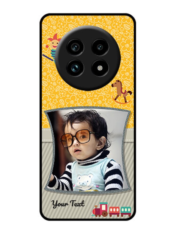 Custom Realme 13 Pro Plus 5G Custom Glass Phone Case - Baby Picture Upload Design