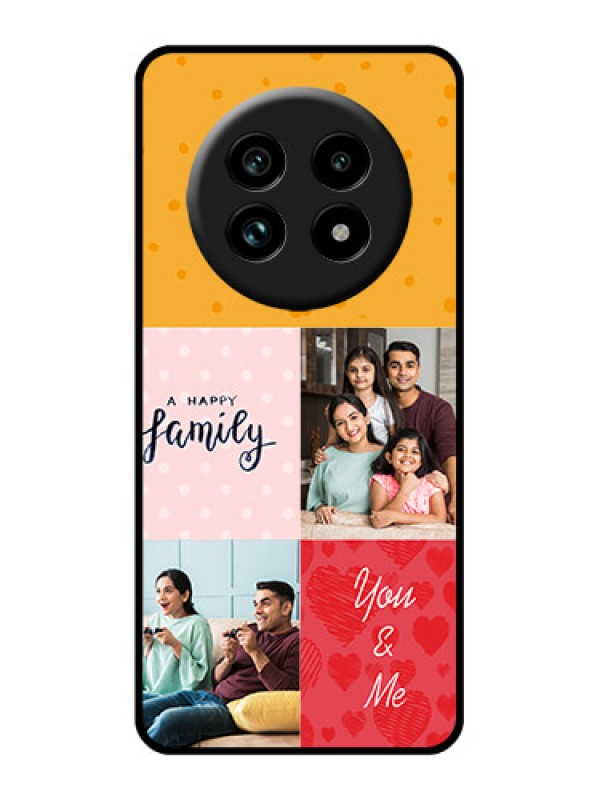 Custom Realme 13 Pro Plus 5G Custom Glass Phone Case - Images With Quotes Design