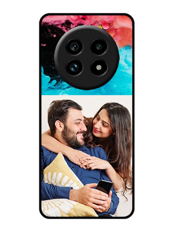 Custom Realme 13 Pro Plus 5G Custom Glass Phone Case - Quote With Acrylic Painting Design