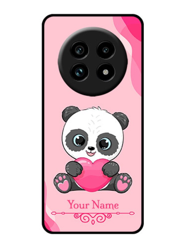 Custom Realme 13 Pro Plus 5G Custom Glass Phone Case - Cute Panda Design