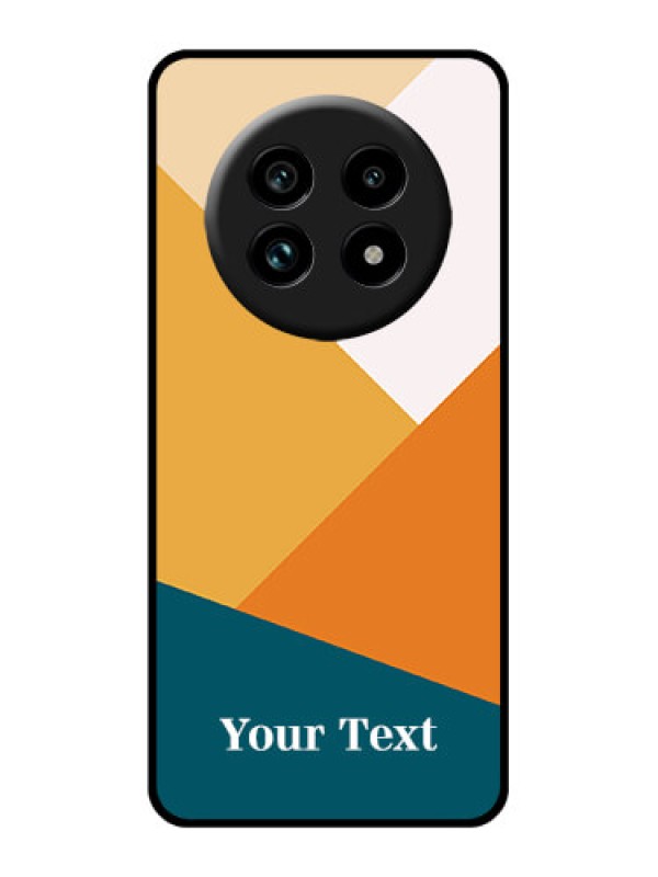 Custom Realme 13 Pro Plus 5G Custom Glass Phone Case - Stacked Multi - Colour Design