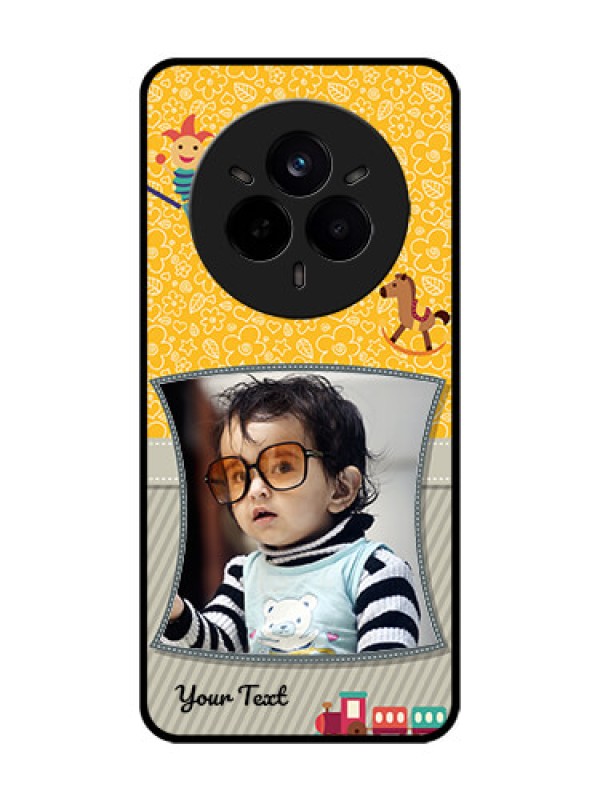 Custom Realme 14 Pro 5G Custom Glass Phone CaseBaby Picture Upload Design