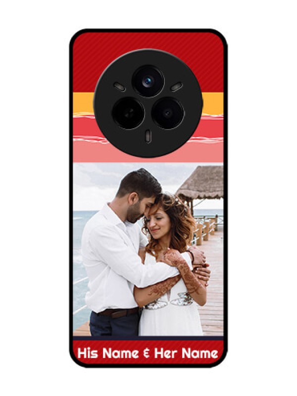 Custom Realme 14 Pro 5G Custom Glass Phone CaseColorful Case Design