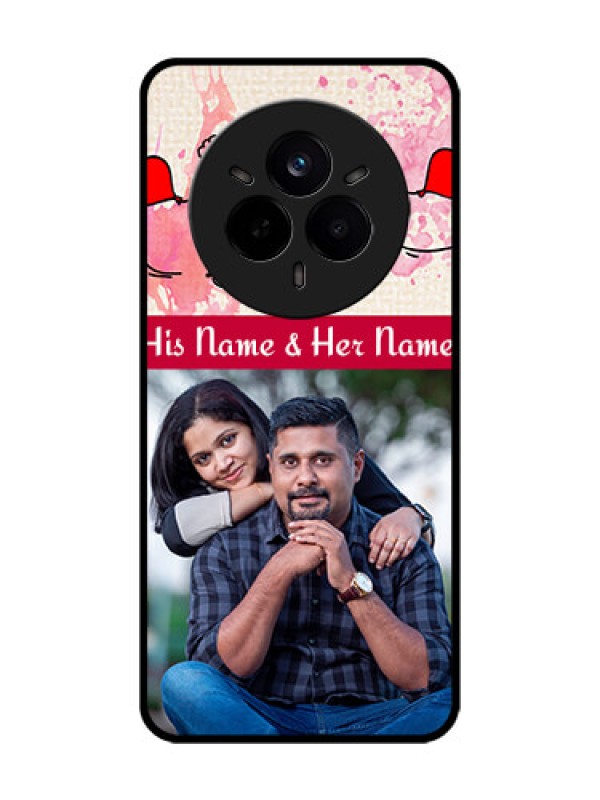 Custom Realme 14 Pro 5G Custom Glass Phone CaseYou And Me Case Design
