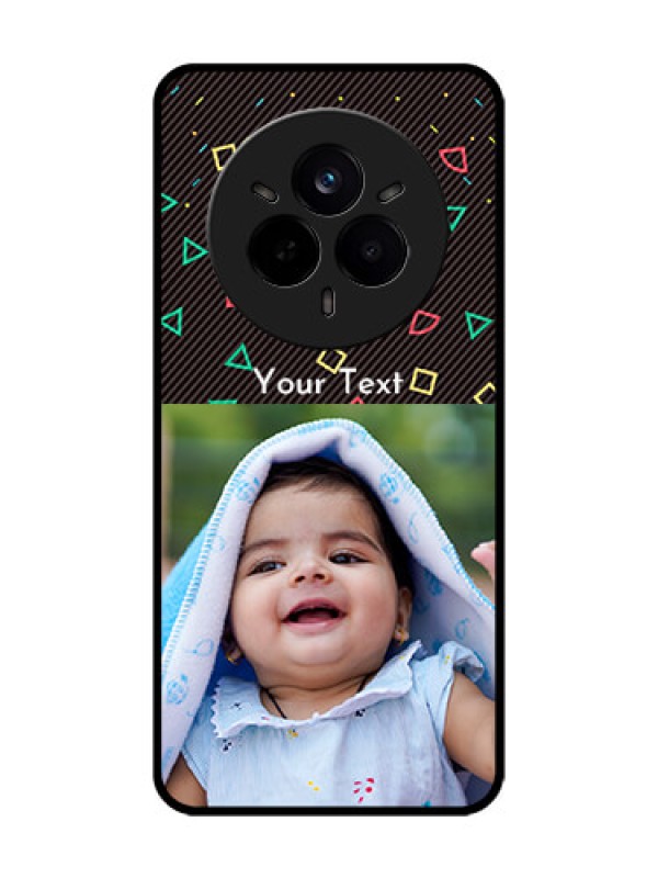 Custom Realme 14 Pro 5G Custom Glass Phone CaseWith Confetti Birthday Design