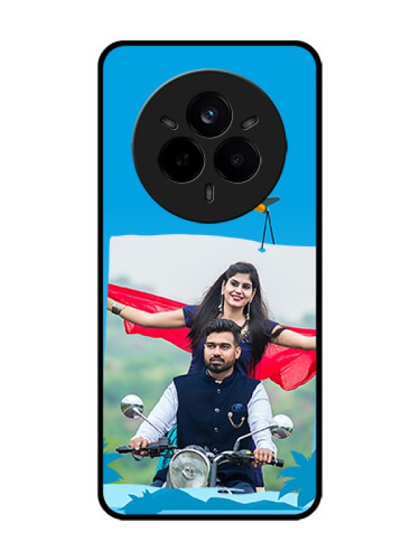 Custom Realme 14 Pro 5G Custom Glass Phone CaseTraveller Design