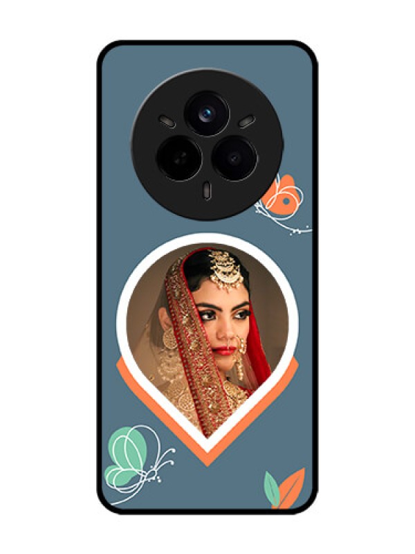 Custom Realme 14 Pro 5G Custom Glass Phone CaseDroplet Butterflies Design