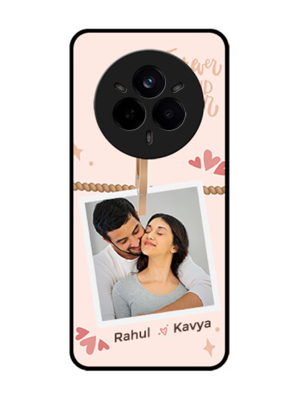 Custom Realme 14 Pro 5G Custom Glass Phone CaseForever And Ever Love Design