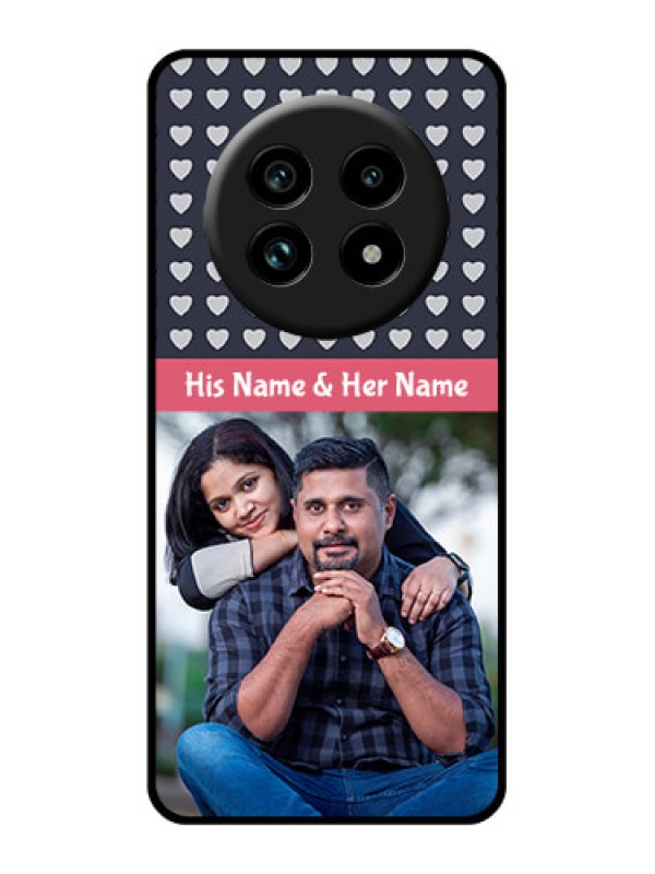 Custom Realme 14 Pro Lite 5G Custom Glass Phone Case - Love Symbols Design