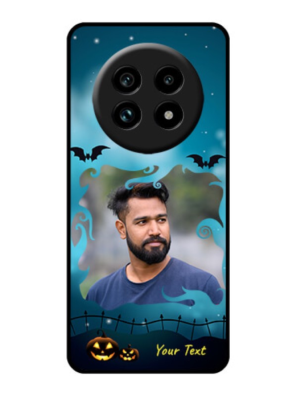 Custom Realme 14 Pro Lite 5G Custom Glass Phone Case - Halloween Frame Design