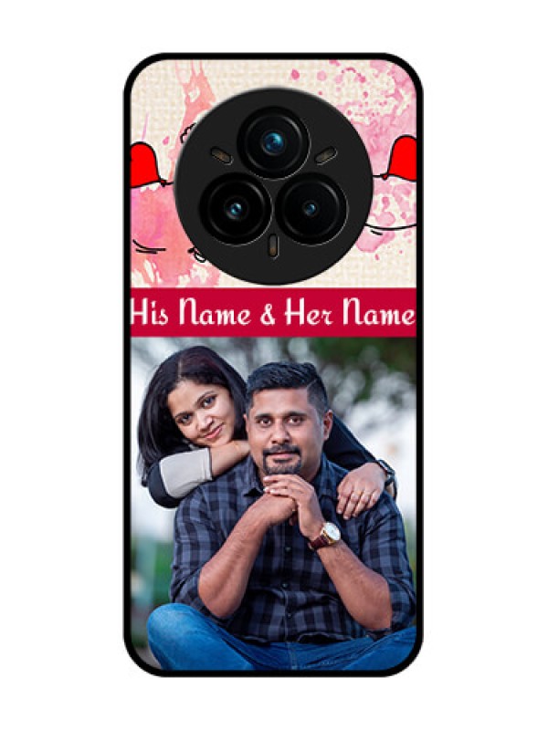 Custom Realme 14 Pro Plus 5G Custom Glass Phone CaseYou And Me Case Design