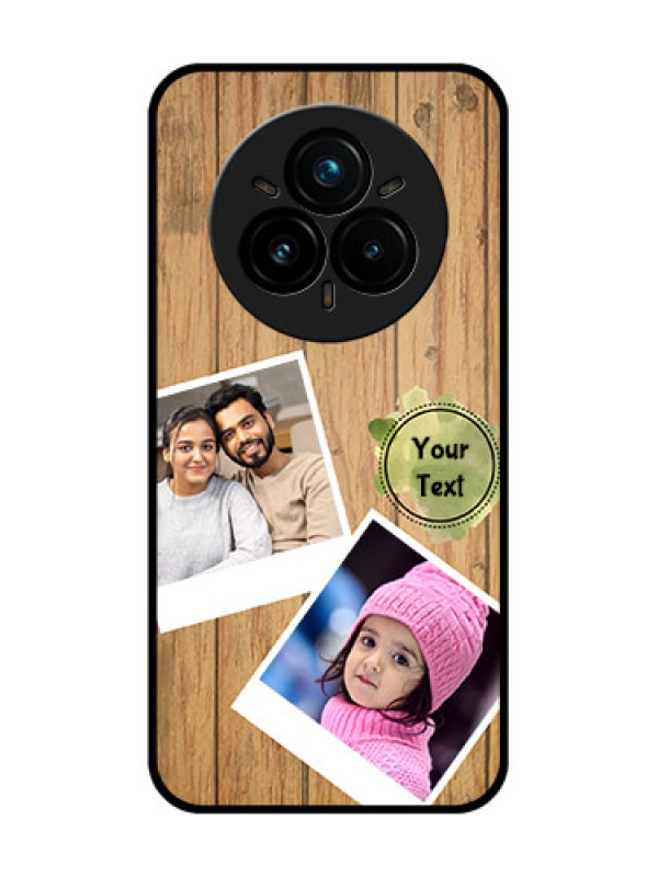 Custom Realme 14 Pro Plus 5G Custom Glass Phone CaseWooden Texture Design