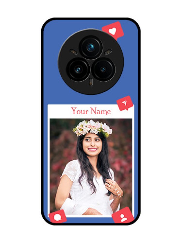 Custom Realme 14 Pro Plus 5G Custom Glass Phone CaseLike Share And Comment Design