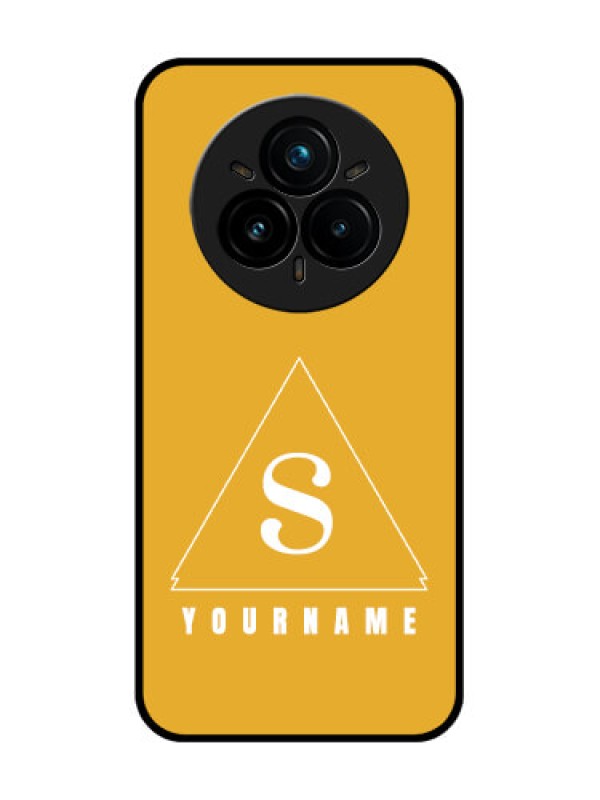 Custom Realme 14 Pro Plus 5G Custom Glass Phone CaseSimple Triangle Design