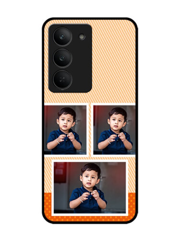 Custom Realme 14x 5G Custom Glass Phone CaseBulk Photos Upload Design