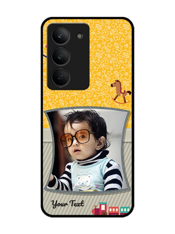 Custom Realme 14x 5G Custom Glass Phone CaseBaby Picture Upload Design