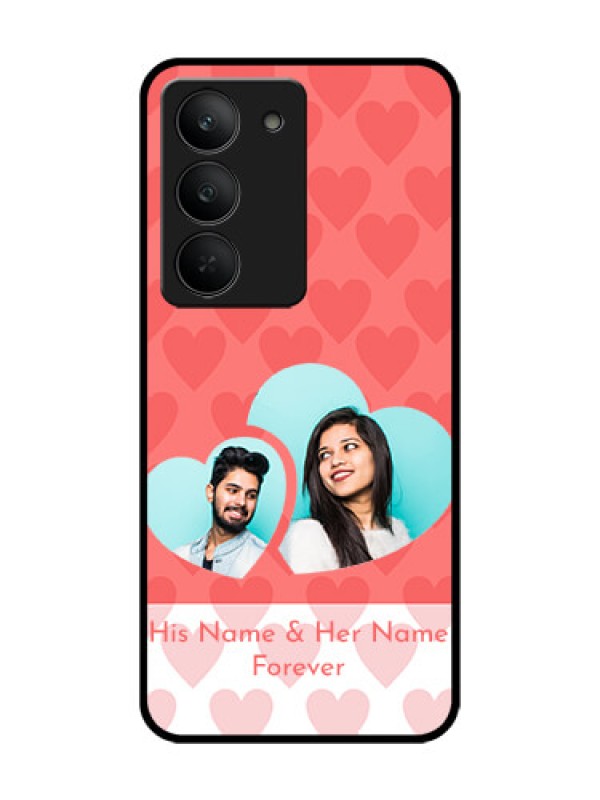 Custom Realme 14x 5G Custom Glass Phone CaseCouple Pic Upload Design