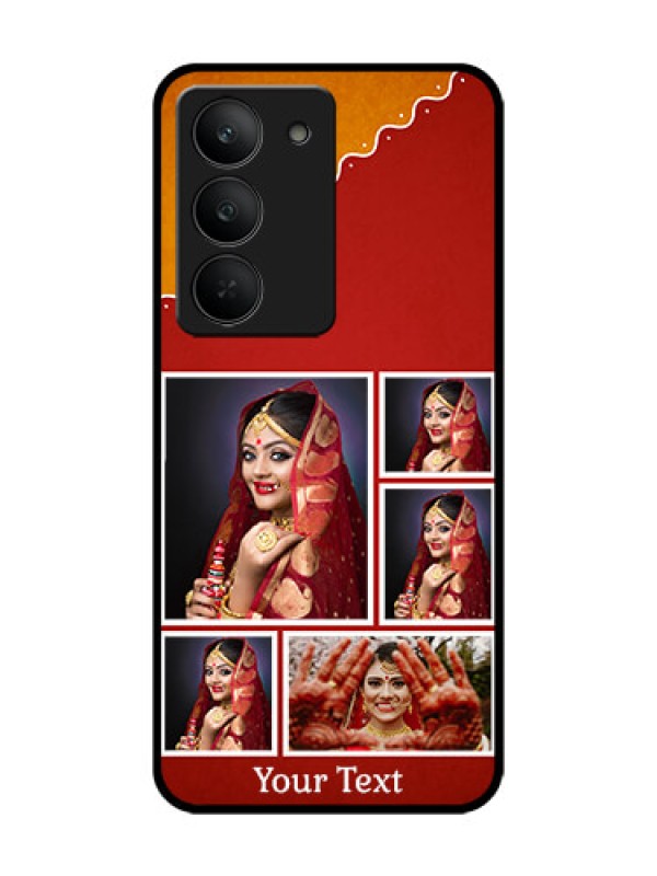 Custom Realme 14x 5G Custom Glass Phone CaseWedding Pic Upload Design