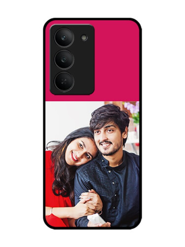 Custom Realme 14x 5G Custom Glass Phone CaseAnniversary Cover Design