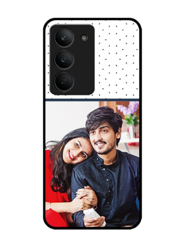 Custom Realme 14x 5G Custom Glass Phone CasePremium Dot Design