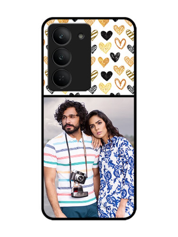 Custom Realme 14x 5G Custom Glass Phone CaseLove Symbol Design