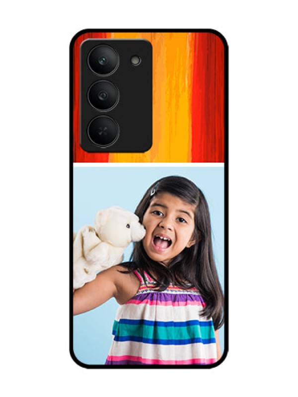 Custom Realme 14x 5G Custom Glass Phone CaseMulti Color Design