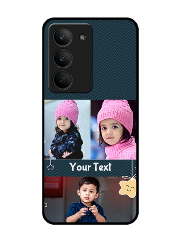 Custom Realme 14x 5G Custom Glass Phone CaseHanging Stars Design
