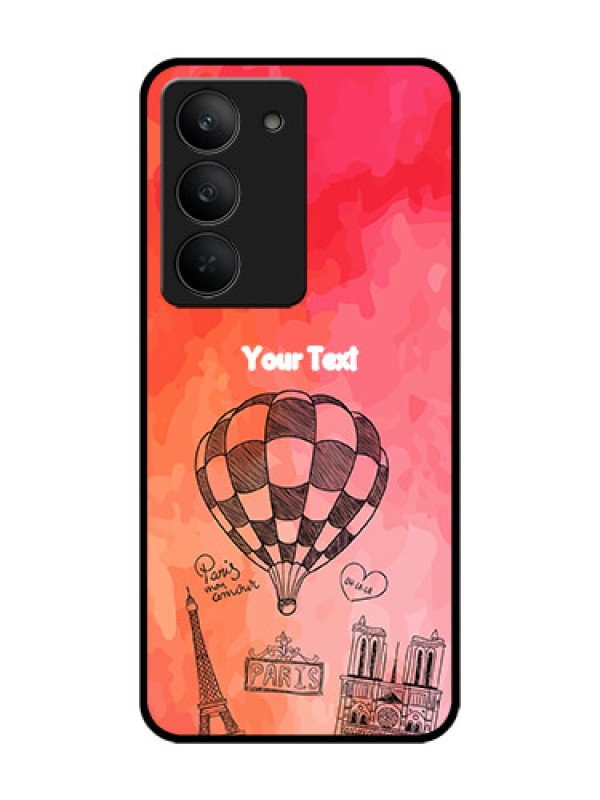 Custom Realme 14x 5G Custom Glass Phone CaseParis Theme Design
