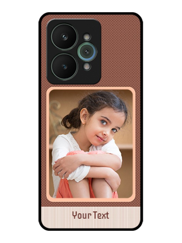 Custom Realme 15 5G Custom Glass Phone Case - Simple Pic Upload Design