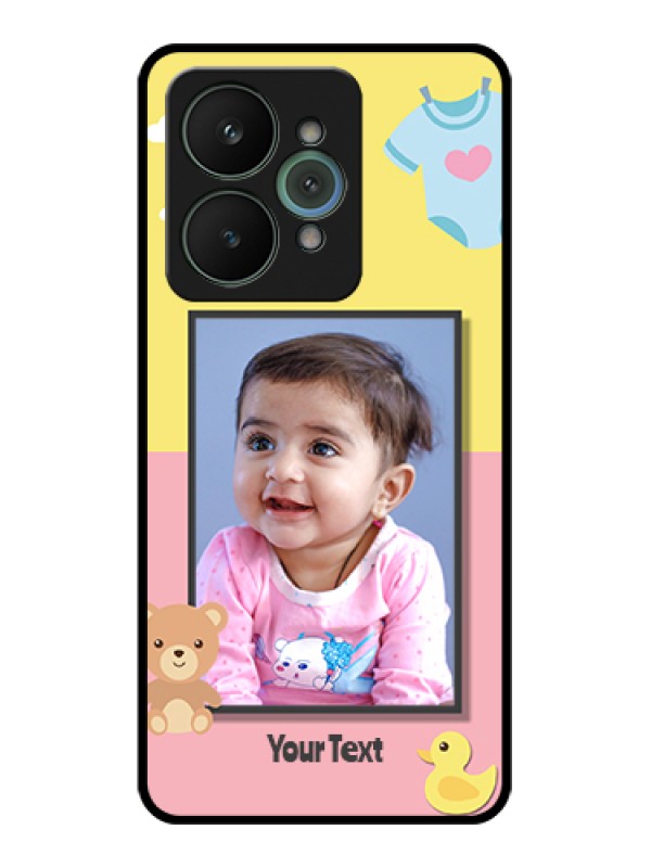 Custom Realme 15 5G Custom Glass Phone Case - Kids 2 Color Design