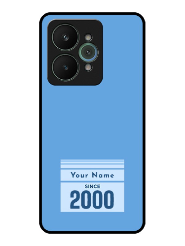 Custom Realme 15 5G Custom Glass Phone Case - Custom Year Of Birth Design