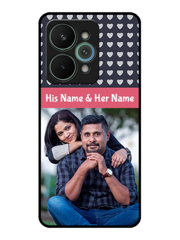 Custom Realme 15 Pro 5G Custom Glass Phone Case - Love Symbols Design
