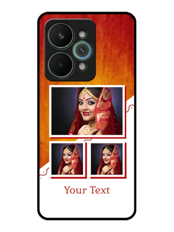 Custom Realme 15 Pro 5G Custom Glass Phone Case - Wedding Memories Design