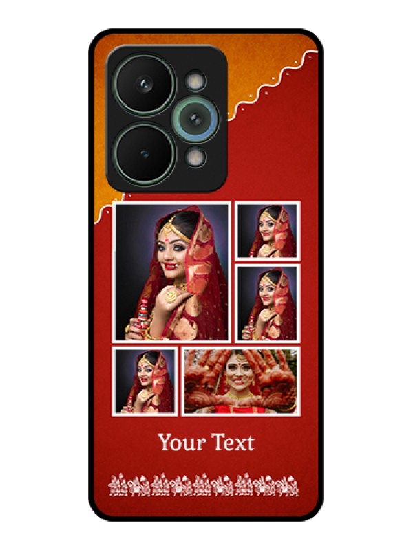 Custom Realme 15 Pro 5G Custom Glass Phone Case - Wedding Pic Upload Design