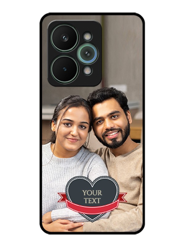 Custom Realme 15 Pro 5G Custom Glass Phone Case - Just Married Couple Design
