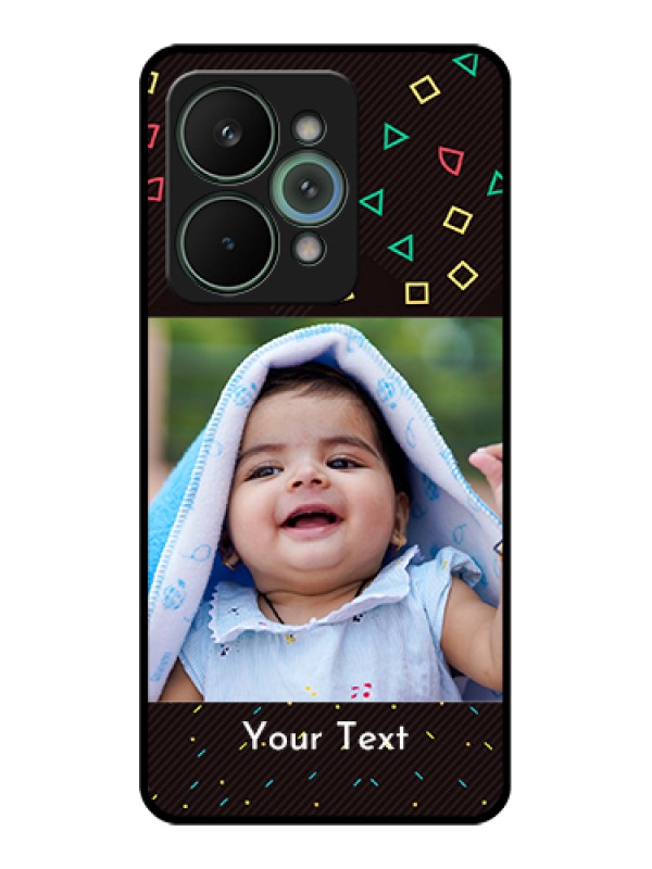 Custom Realme 15 Pro 5G Custom Glass Phone Case - With Confetti Birthday Design