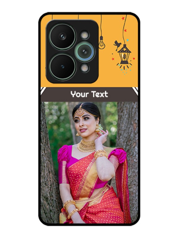 Custom Realme 15 Pro 5G Custom Glass Phone Case - With Family Picture And Icons