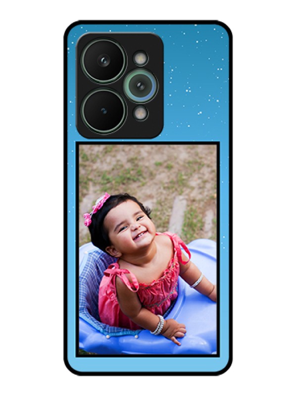 Custom Realme 15 Pro 5G Custom Glass Phone Case - Wave Pattern Colorful Design